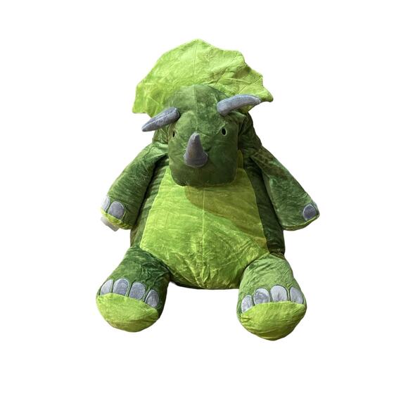 Mega Large MorisMos Triceratops Stuffed Animal 27'' - Picture 1 of 5